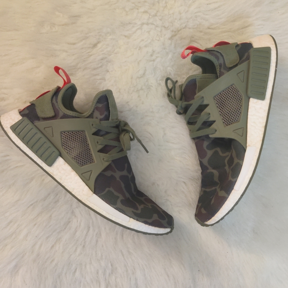 Adidas XR1 Olive Duck Camo size 13